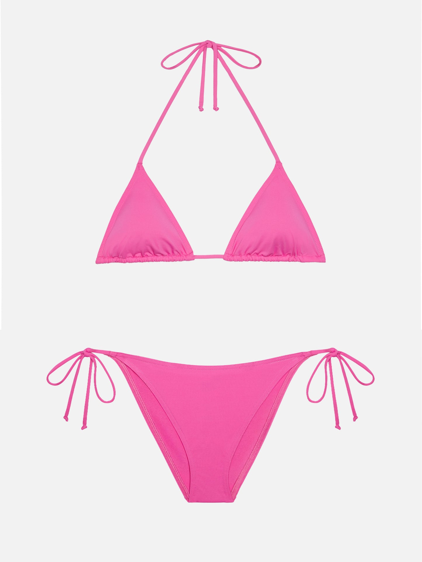 Bikini triangolo Leah Virgo color fucsia