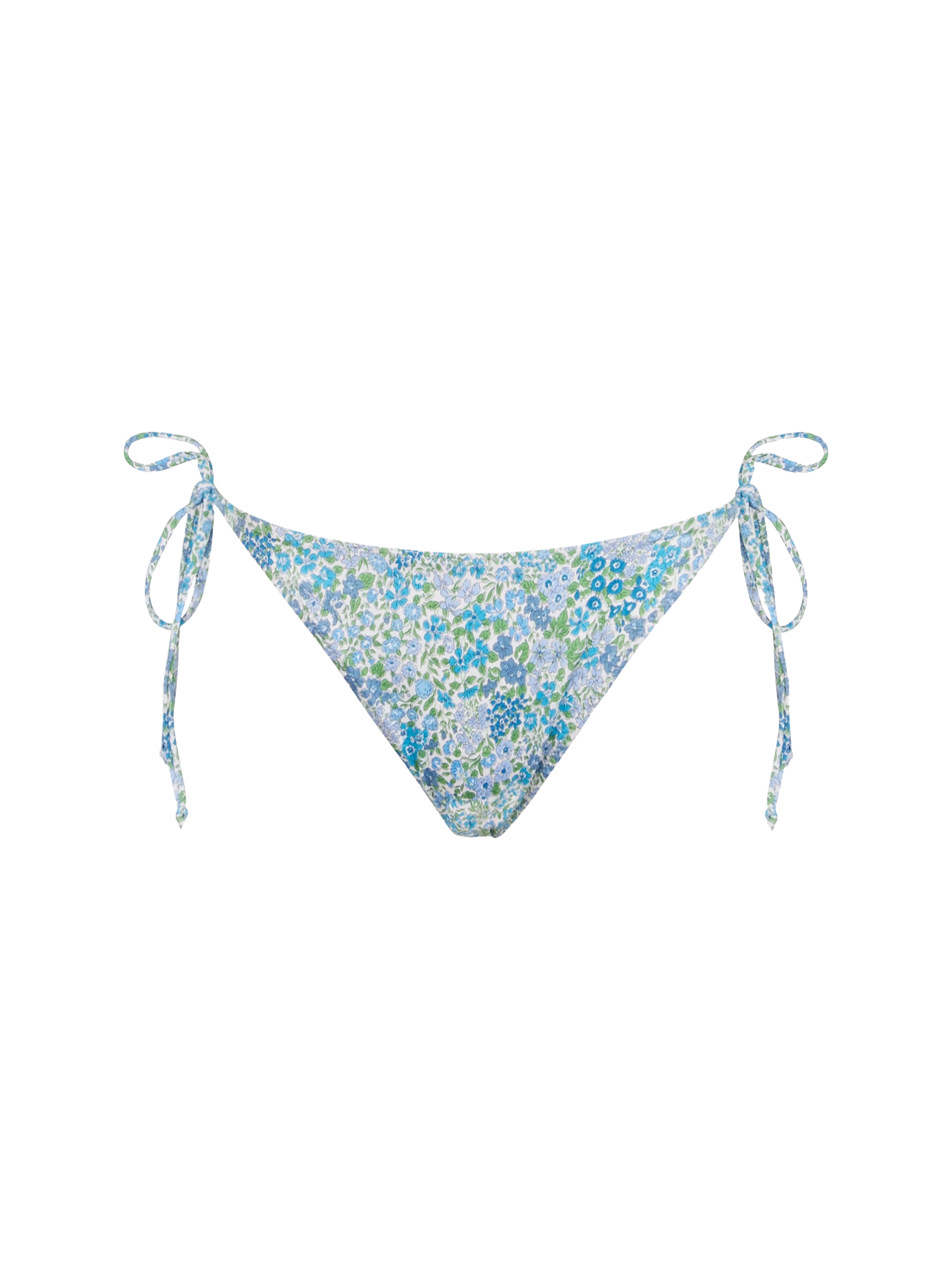 Woman classic swim briefs Virgo with joanna Luise print | MADE WITH LIBERTY FABRIC - MC2 Saint Barth