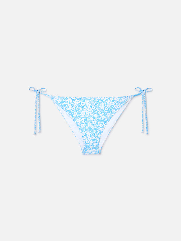 Slip mare Virgo con fantasia floreale vintage