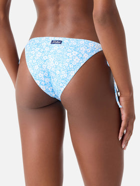 Bikini triangular Leah Virgo vintage floral 