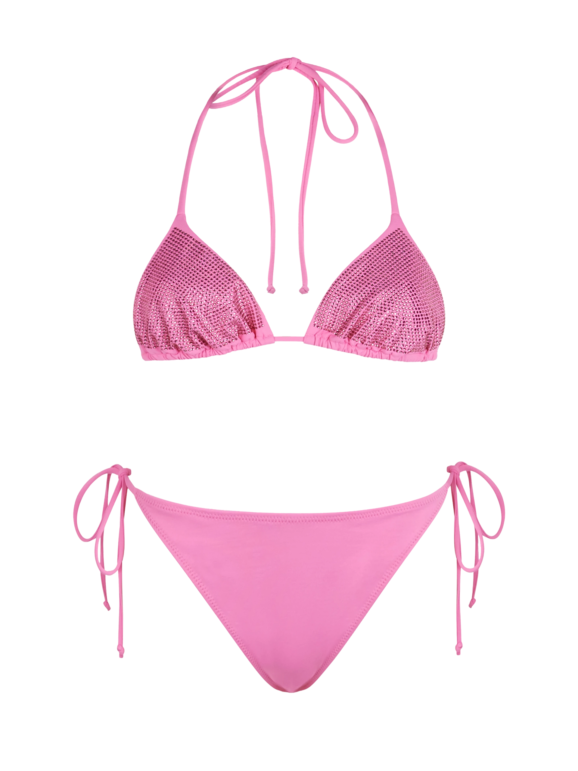 Annabelle Virgo rhinestone triangle bikini – MC2 Saint Barth
