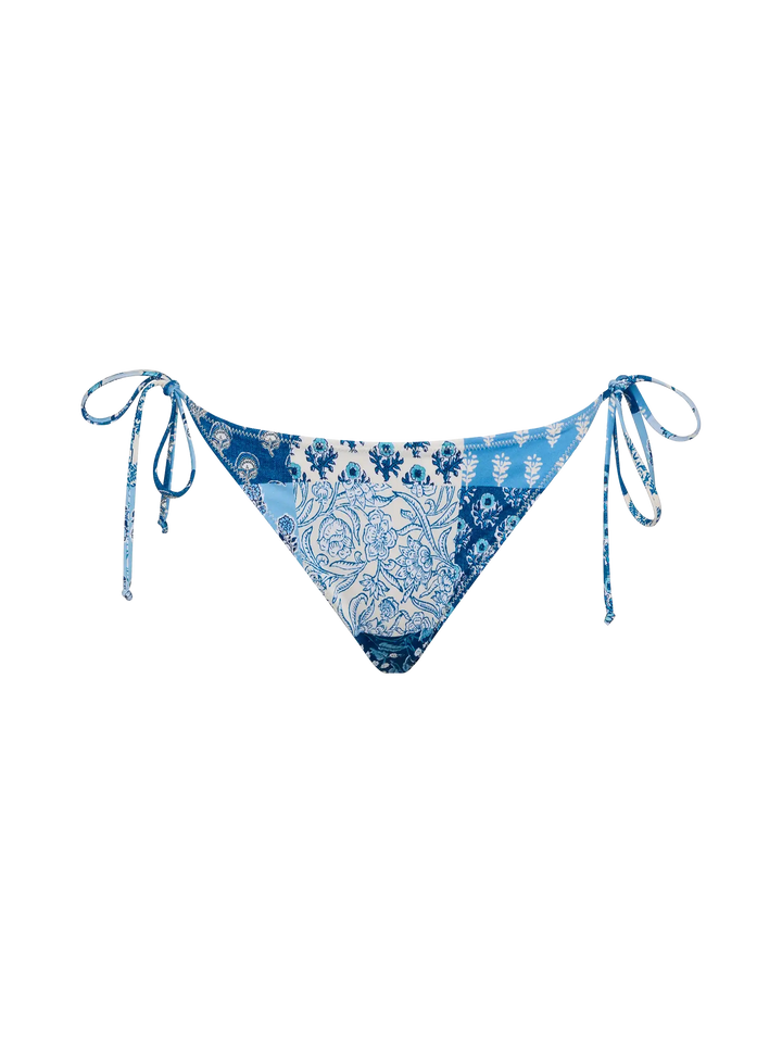 Triangle bikini Leah Virgo with floral patch print - MC2 Saint Barth