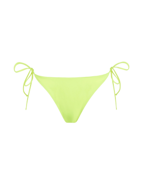 Woman fluo yellow classic swim briefs Virgo - MC2 Saint Barth