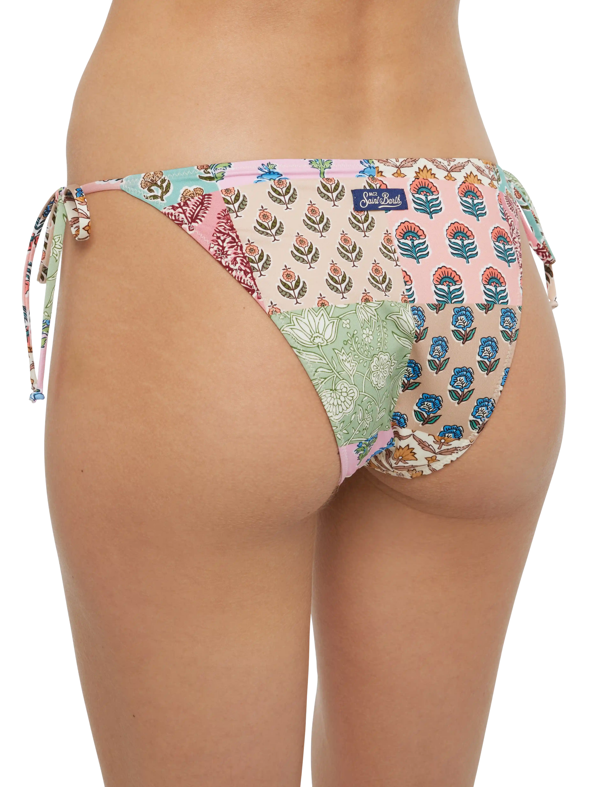 Triangle bikini Leah Virgo with floral print - MC2 Saint Barth