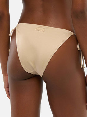 Bikini a bralette Bea Virgo in oro