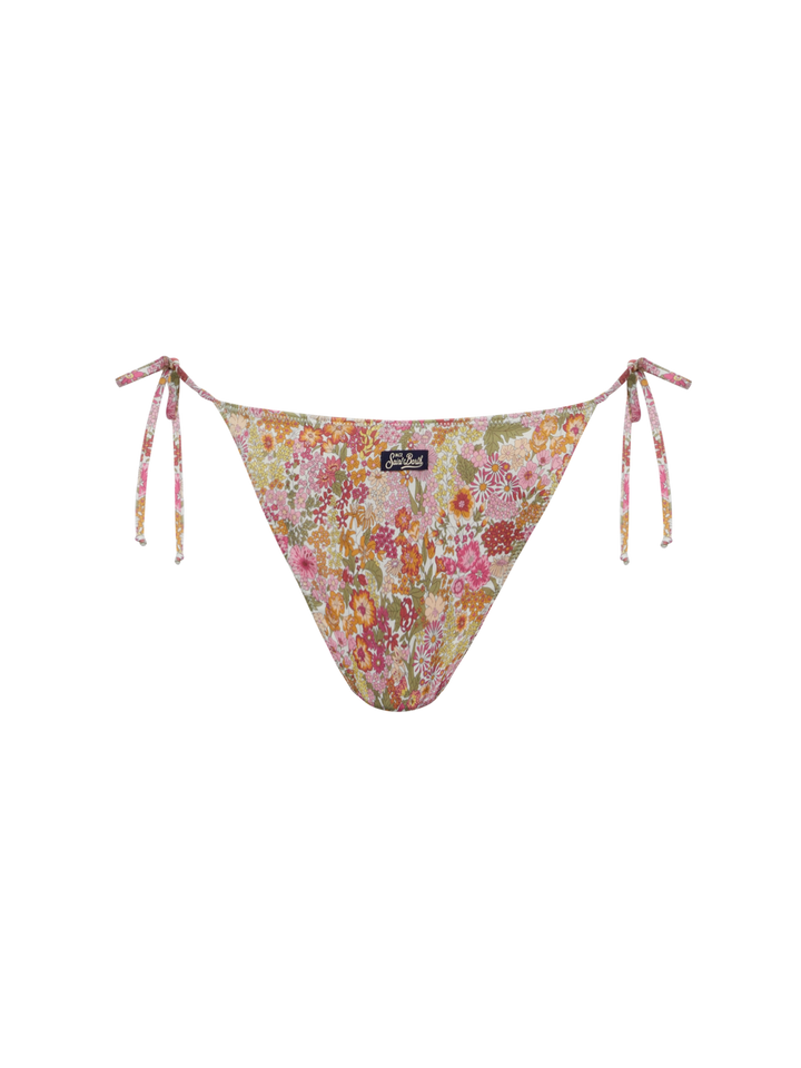 Virgo classic swim briefs with Margaret annie print | MADE WITH LIBERTY FABRIC - MC2 Saint Barth
