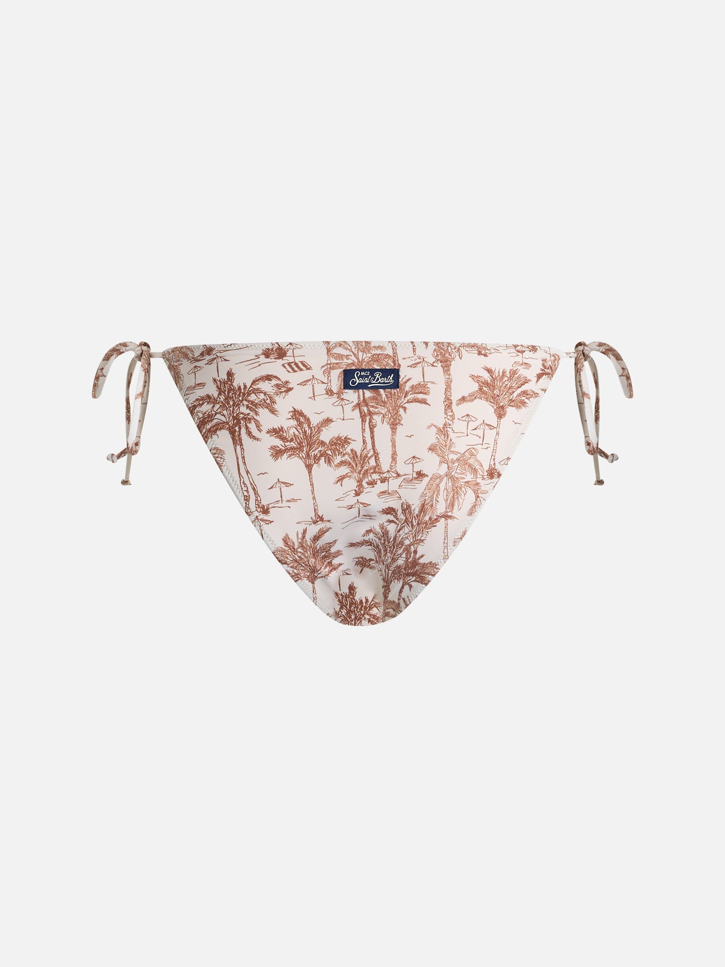 Woman Toile de Jouy classic swim briefs Virgo - MC2 Saint Barth