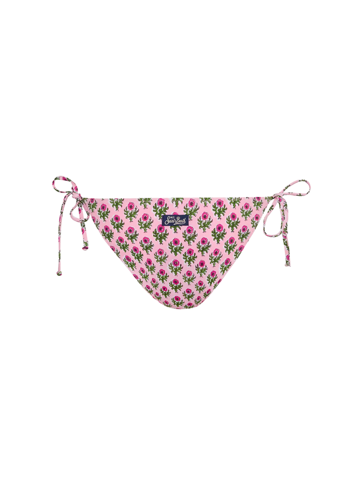 Virgo classic swim briefs with floral print - MC2 Saint Barth