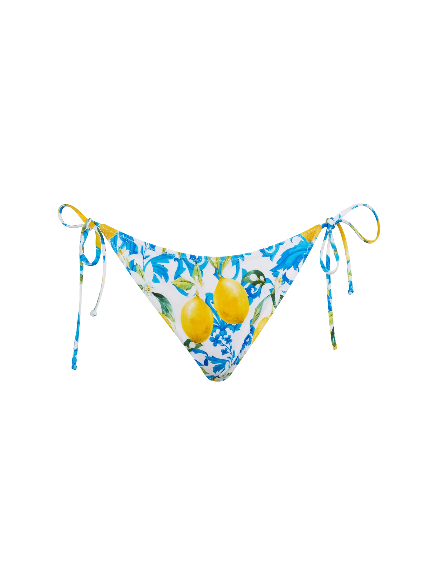 Virgo classic swim briefs with majolica print - MC2 Saint Barth