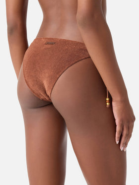 Bikini bralette Judy Virgo de rizo marrón 