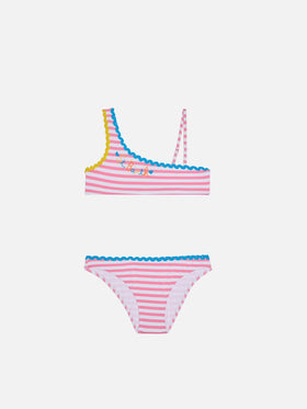 Girl one shoulder bikini - MC2 Saint Barth