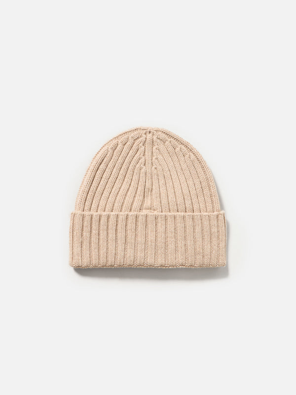 Man beige cashmere blend hat Wengen