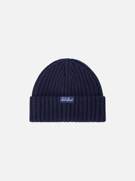 Gorro Wengen Navy blue con bordado Après Ski Instructor 