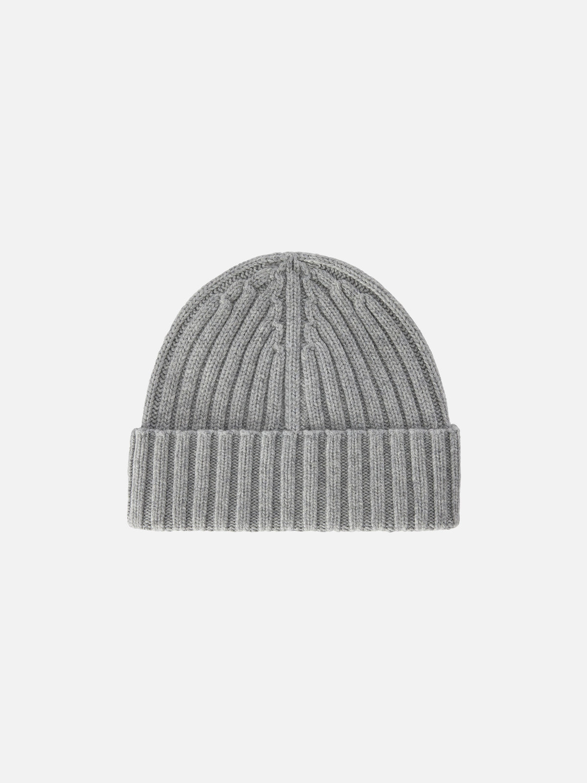 Light grey Wengen beanie with St. Barth embroidery