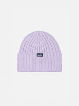 Girl lilac hat Wengen with Courma embroidery