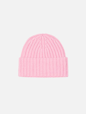 Girl pink hat Wengen with St. Barth embroidery - MC2 Saint Barth