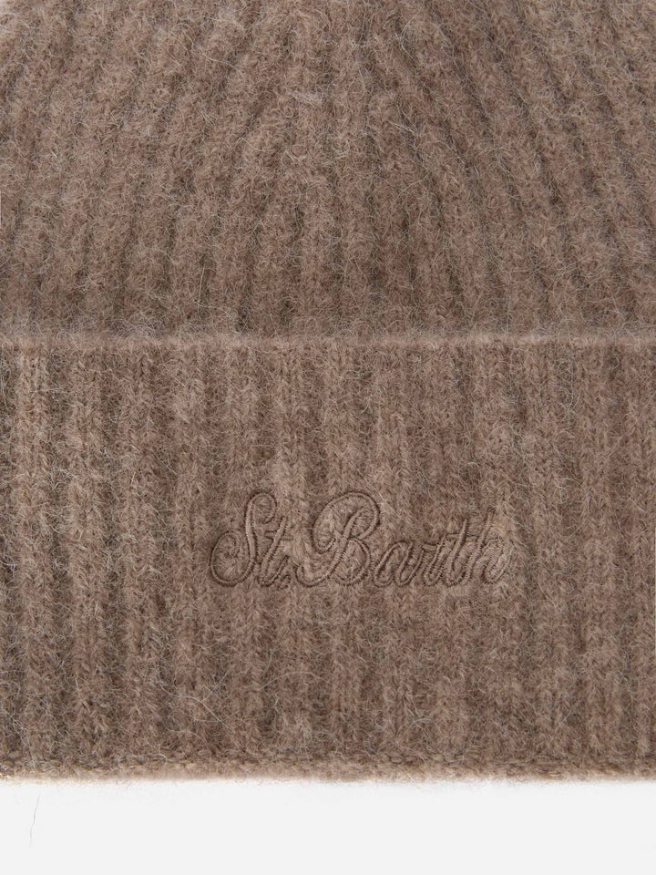 Berretto Wengen in ALPACA STRETCH khaki