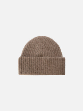 STRETCH ALPACA beanie Wengen in khaki