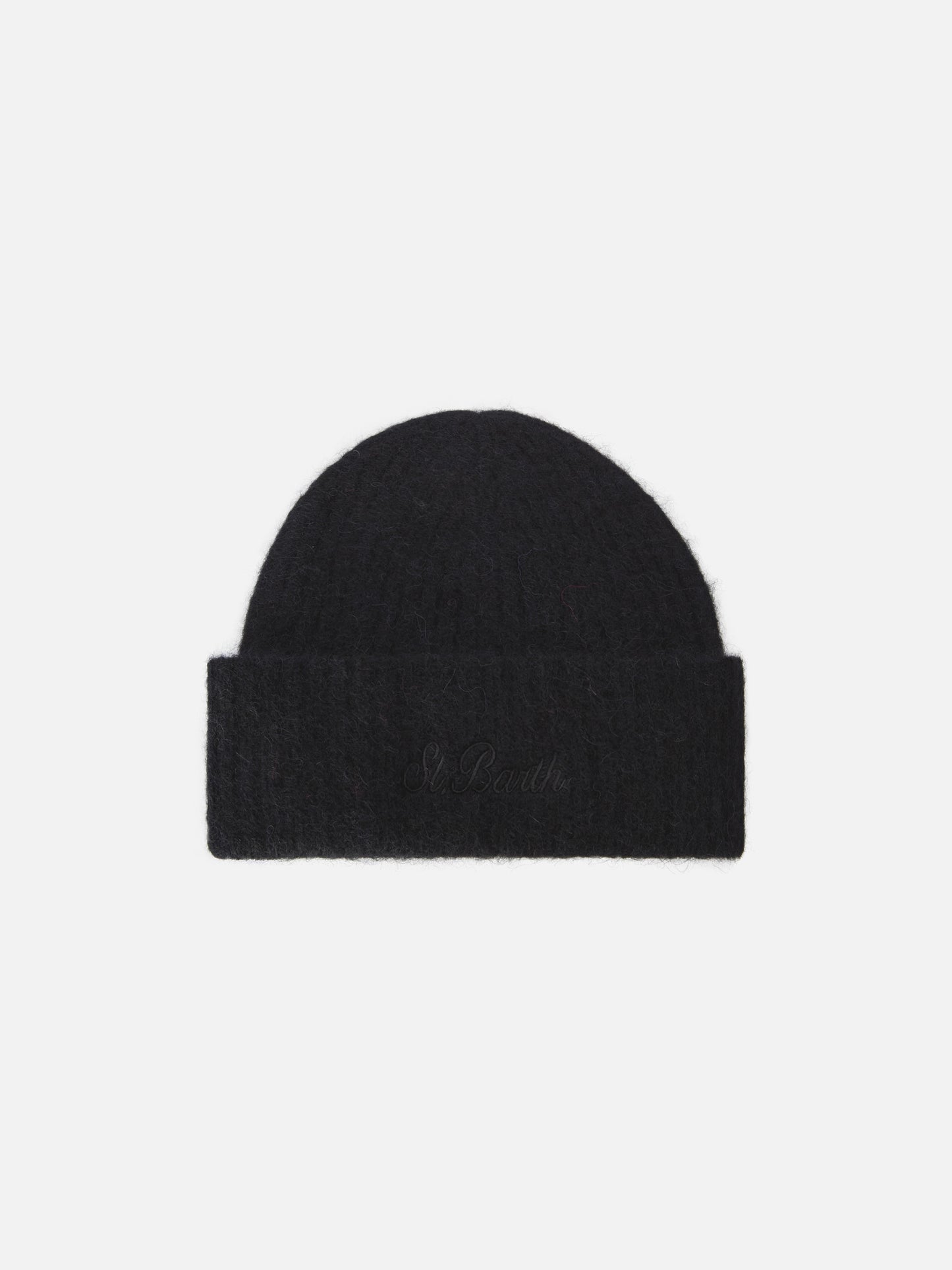 STRETCH ALPACA hat Wengen in black