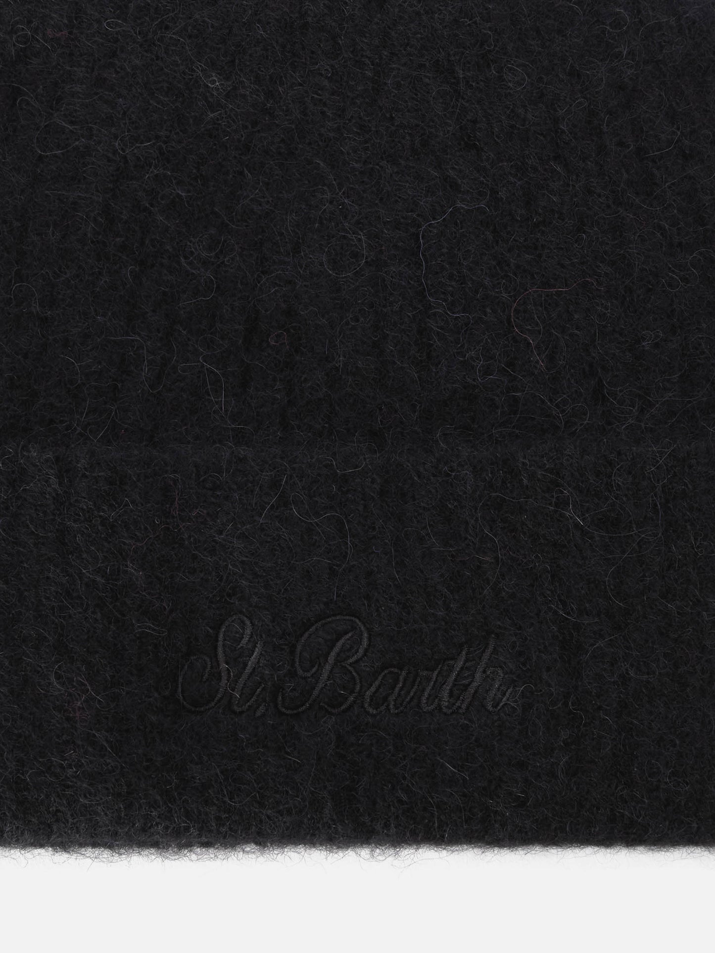 STRETCH ALPACA hat Wengen in black