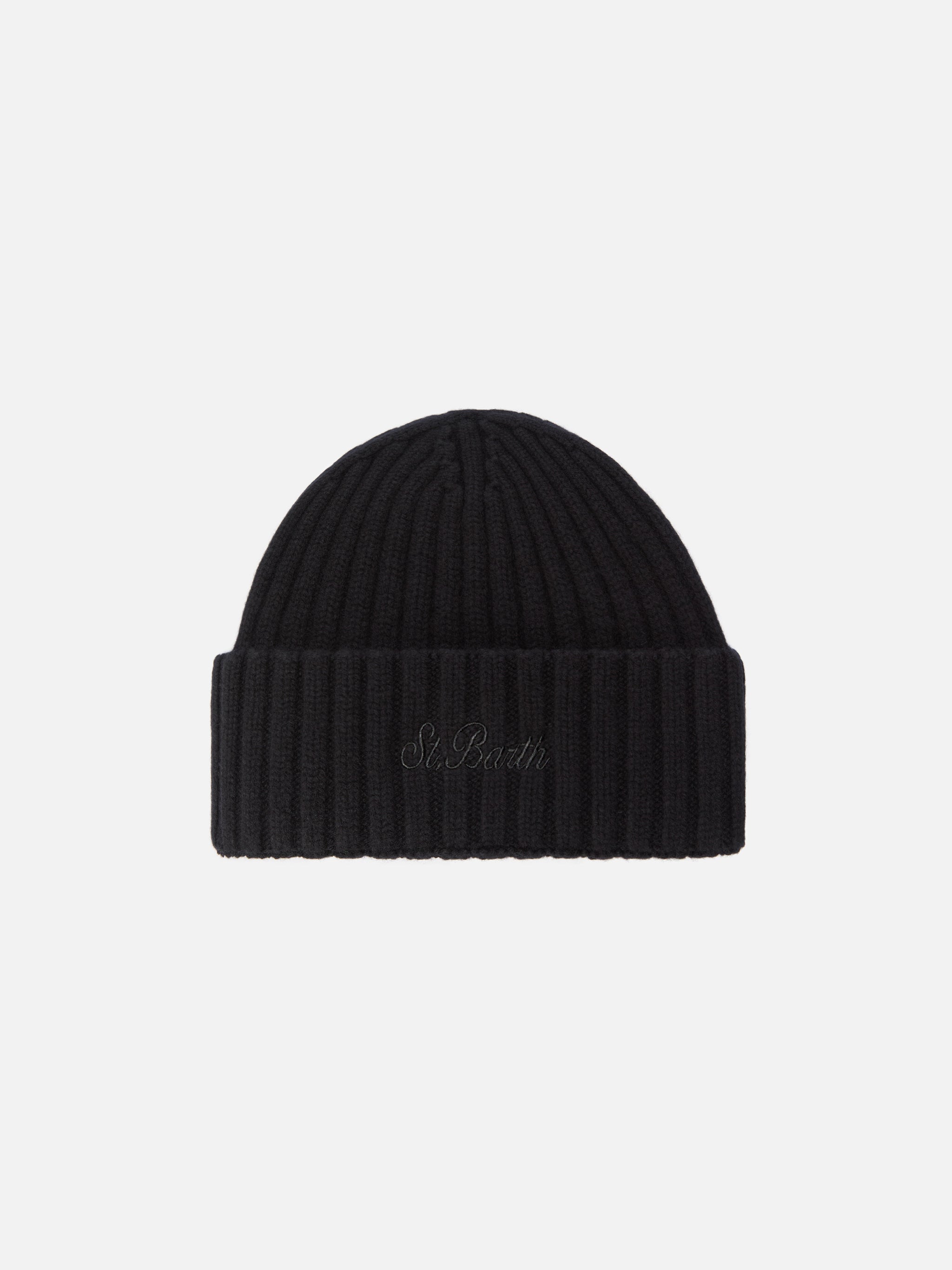 Tartanista Berretto Scozzese Glengarry In Lana 100% Australiana – Nero Unito, 62cm, Con Pompon E Fiocco
