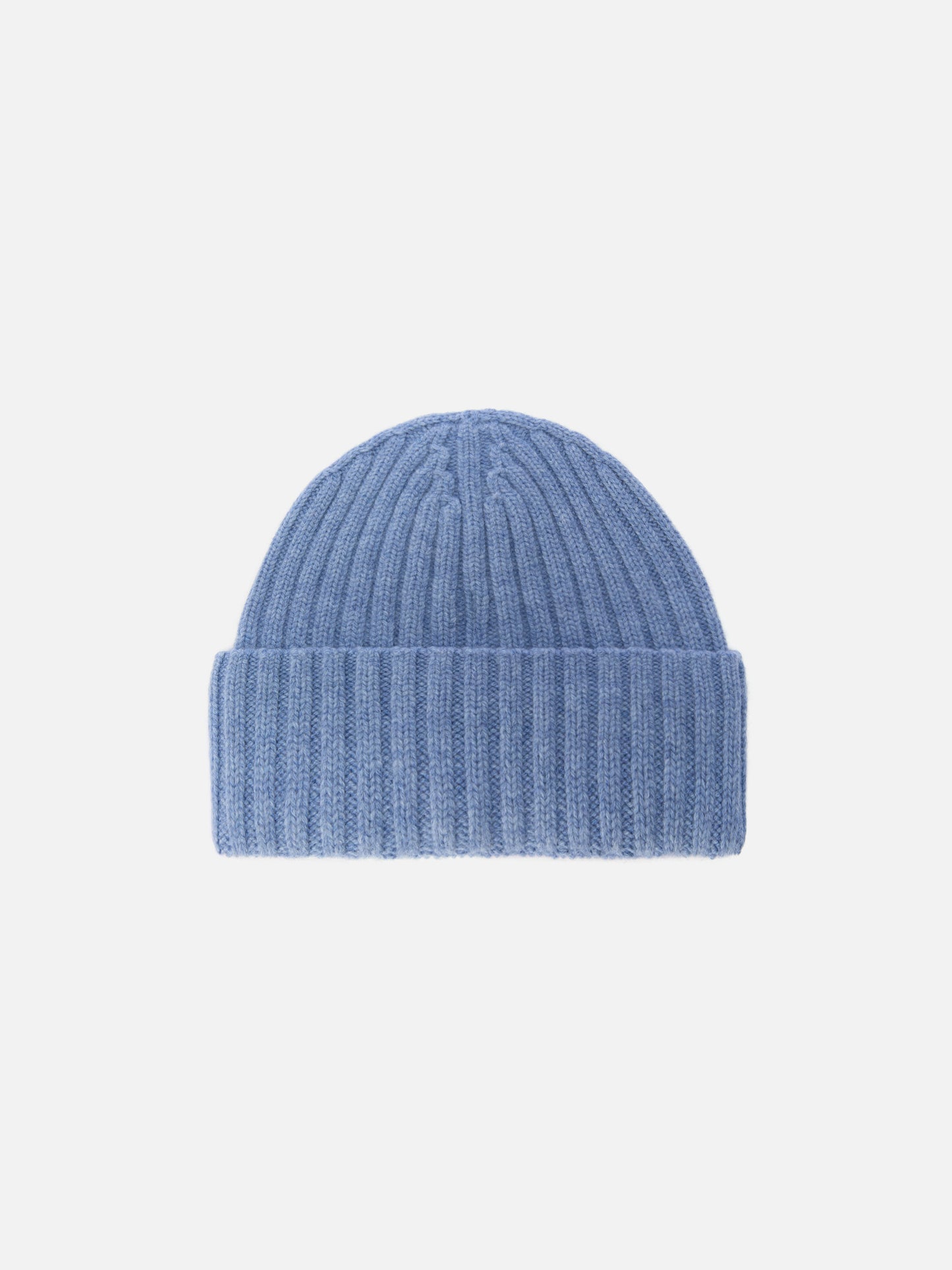 100% WOOL Wengen beanie in powder blue
