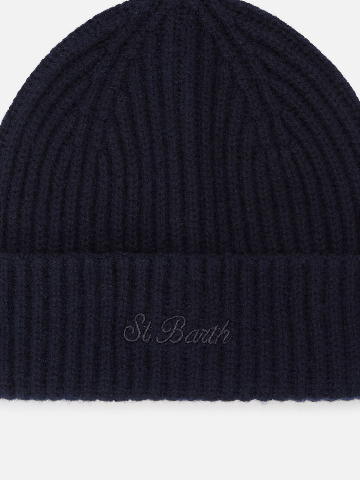 Gorro de cashmere Wengen Navy blue 