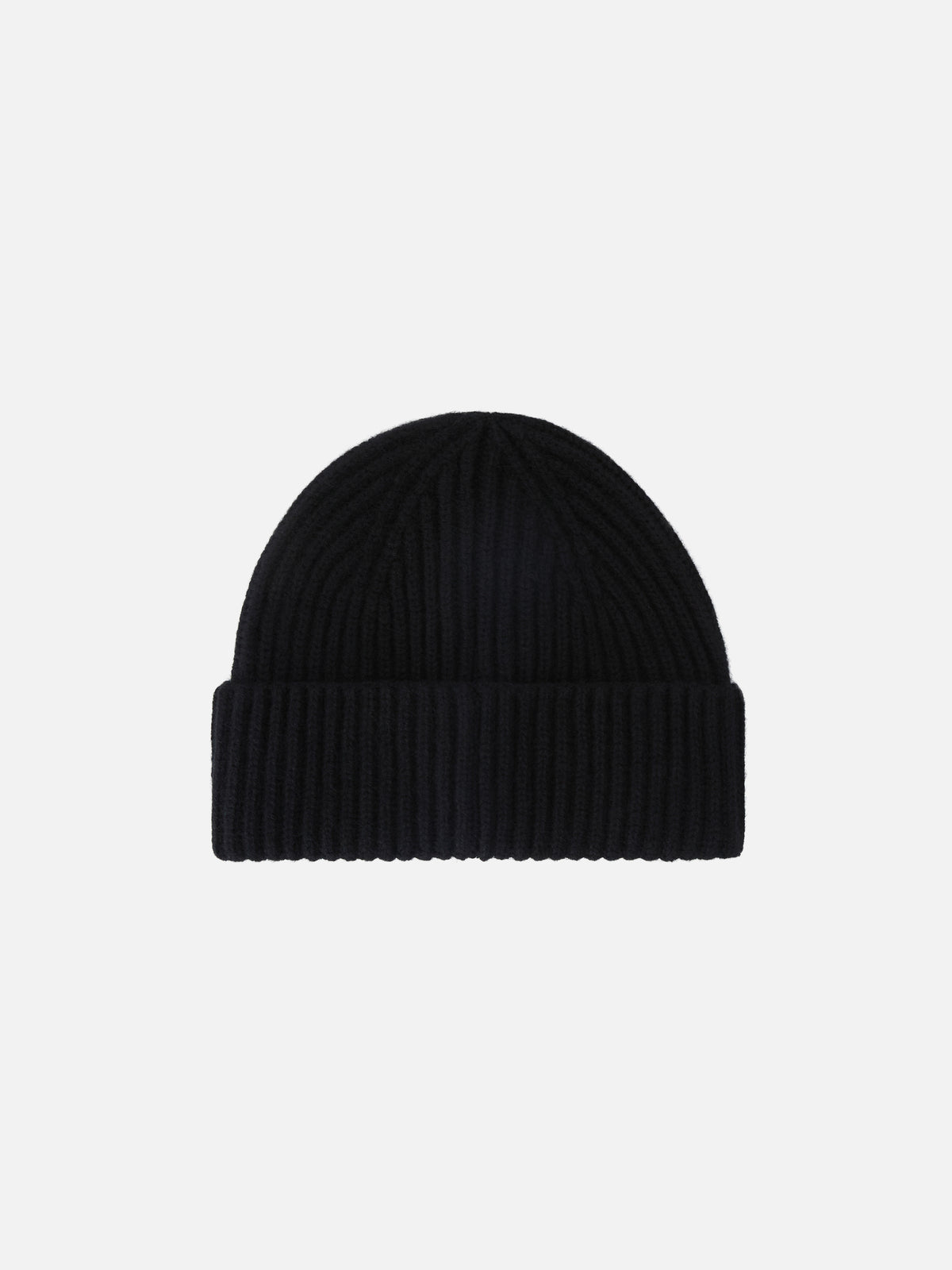 Berretto Wengen nero in cashmere