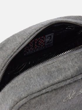 Westwood Schminkkoffer aus grauem Wollmischfilz