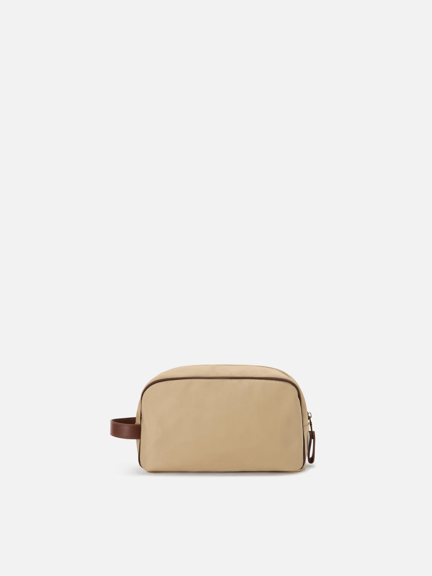 Westwood beige nylon beauty bag