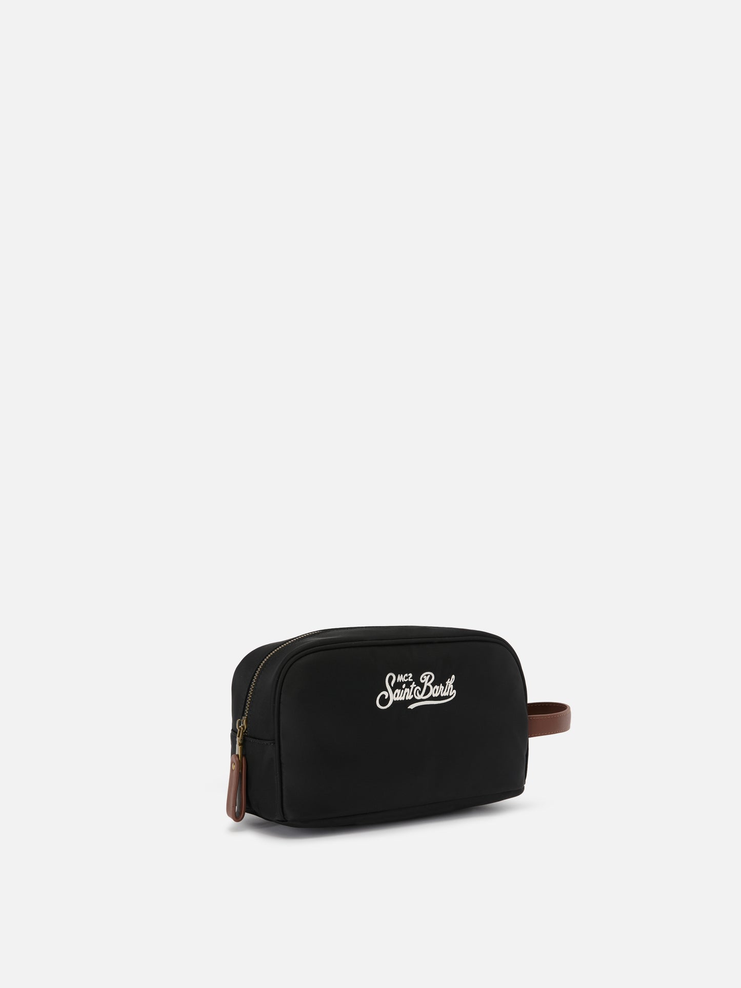 Westwood black nylon beauty bag
