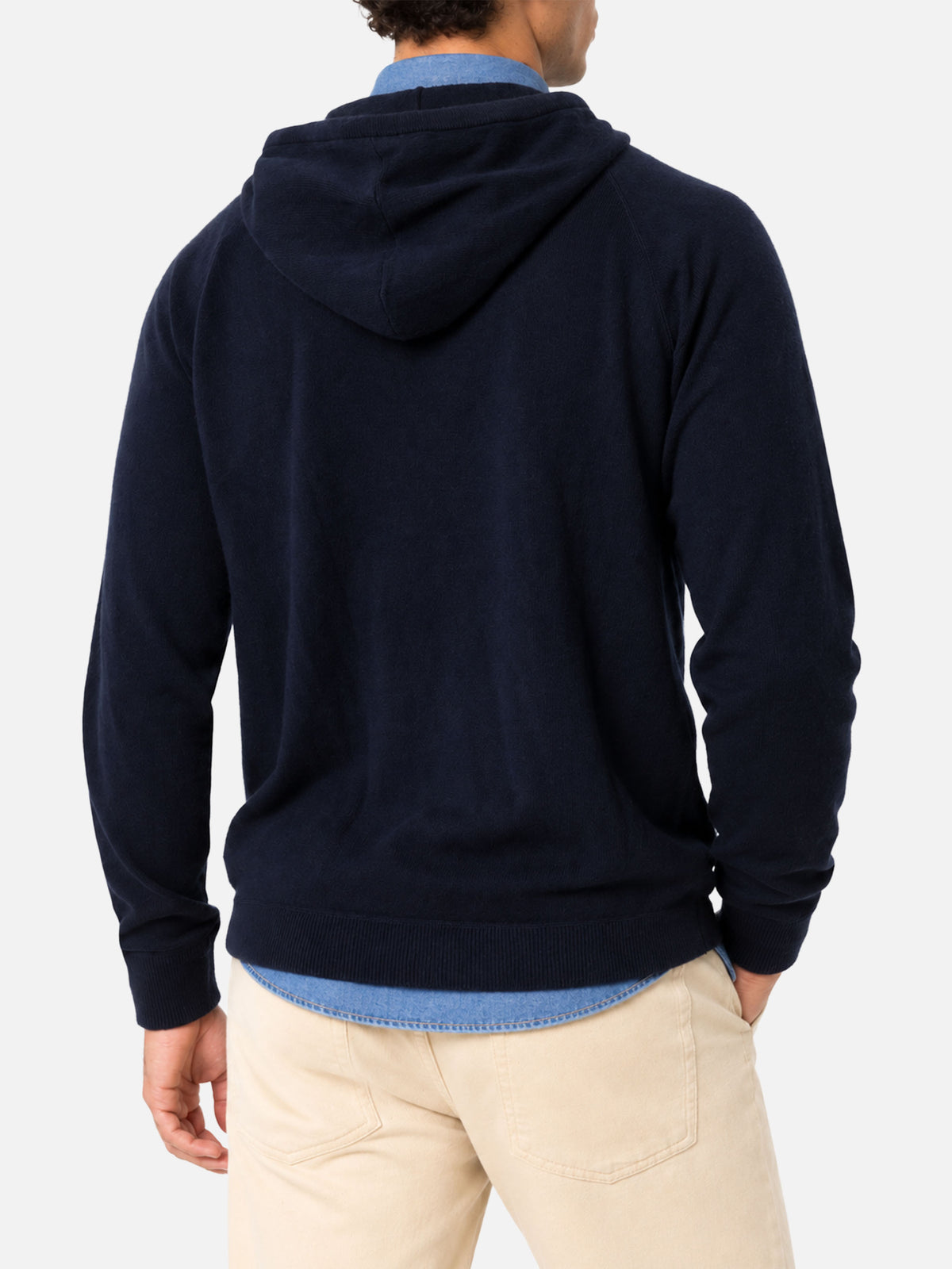 Sudadera con capucha y cremallera Mercer en verde con bordado del logotipo 