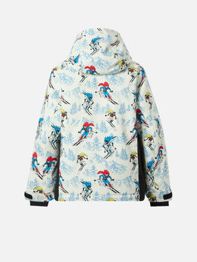 Ski jacket Wildhorn with Suoer Heroes print | DC SPECIAL EDITION