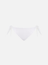 Woman white classic swim briefs Yali