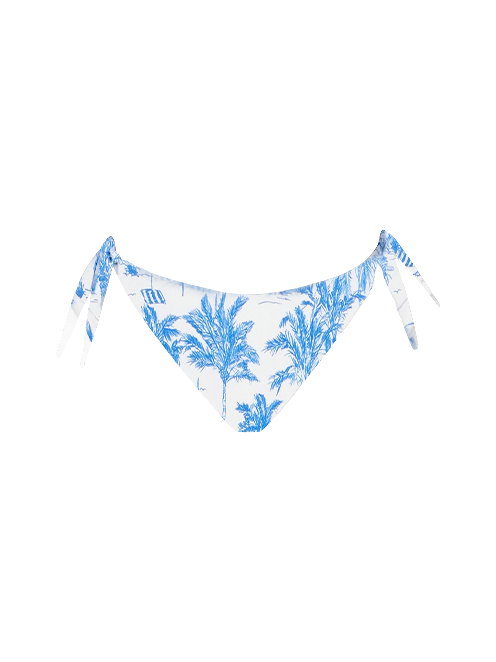 Woman Toile de Jouy classic swim briefs Yali - MC2 Saint Barth