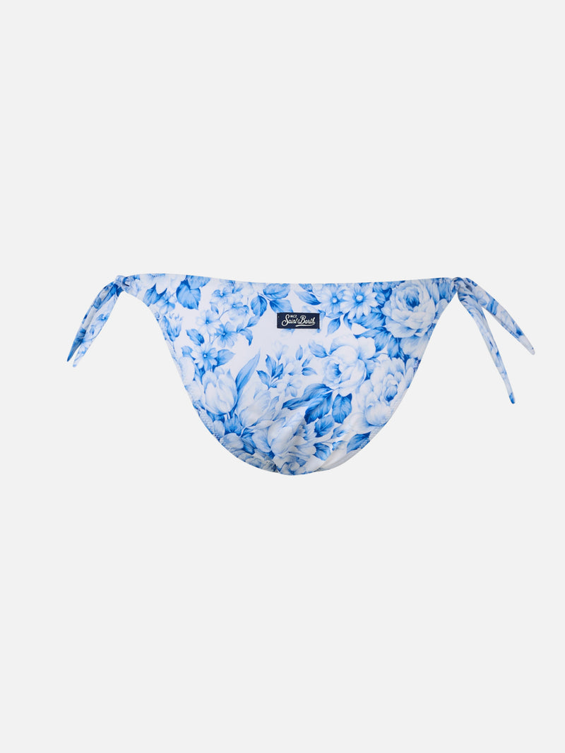 Slip da bagno donna classico in Toile de Jouy Yali