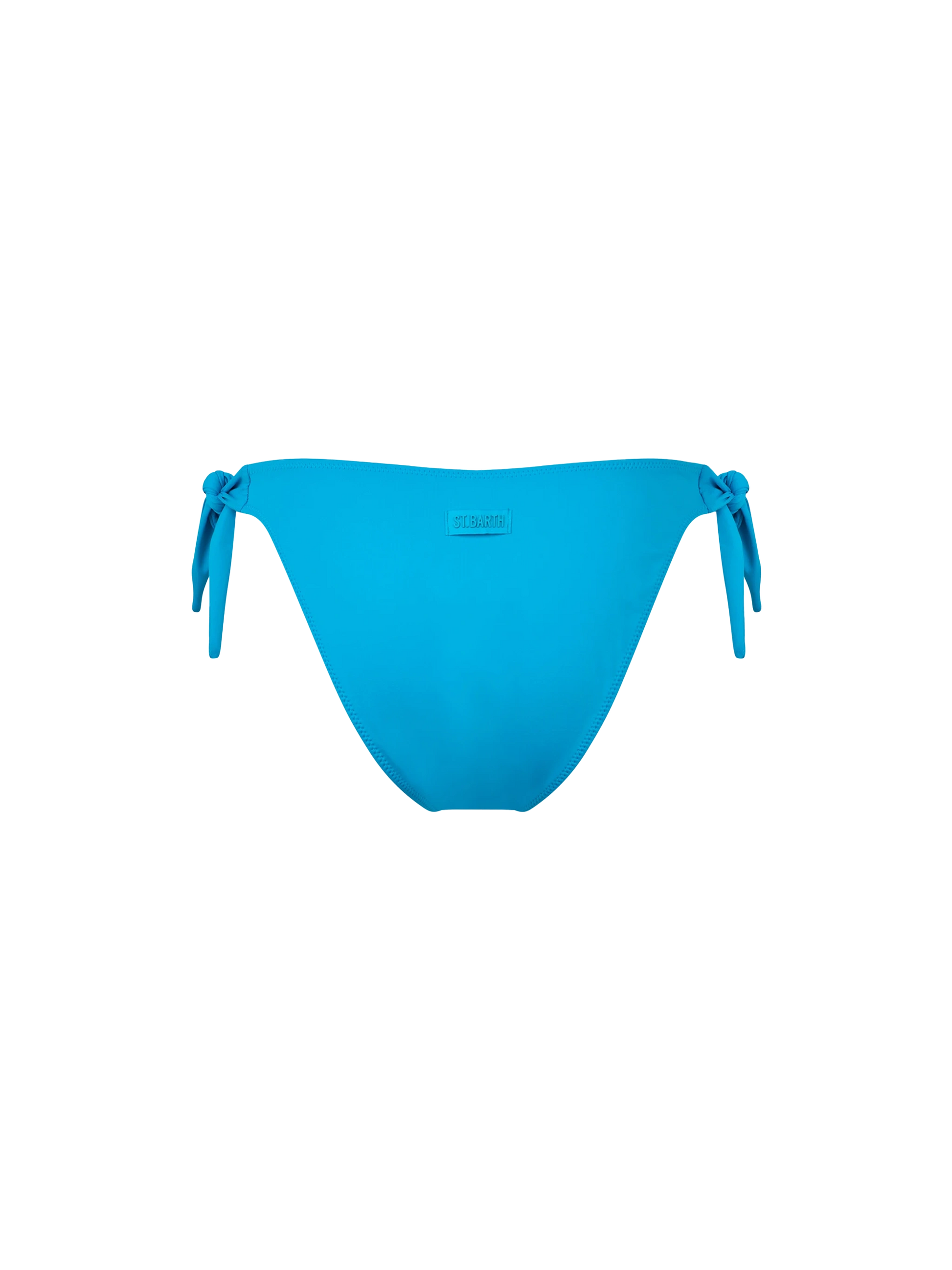 Woman turquoise classic swim briefs Yali - MC2 Saint Barth