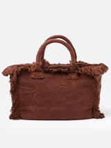 Vanity Terry brown tote bag