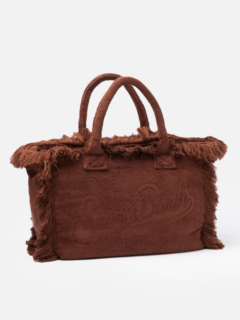 Vanity Terry brown tote bag