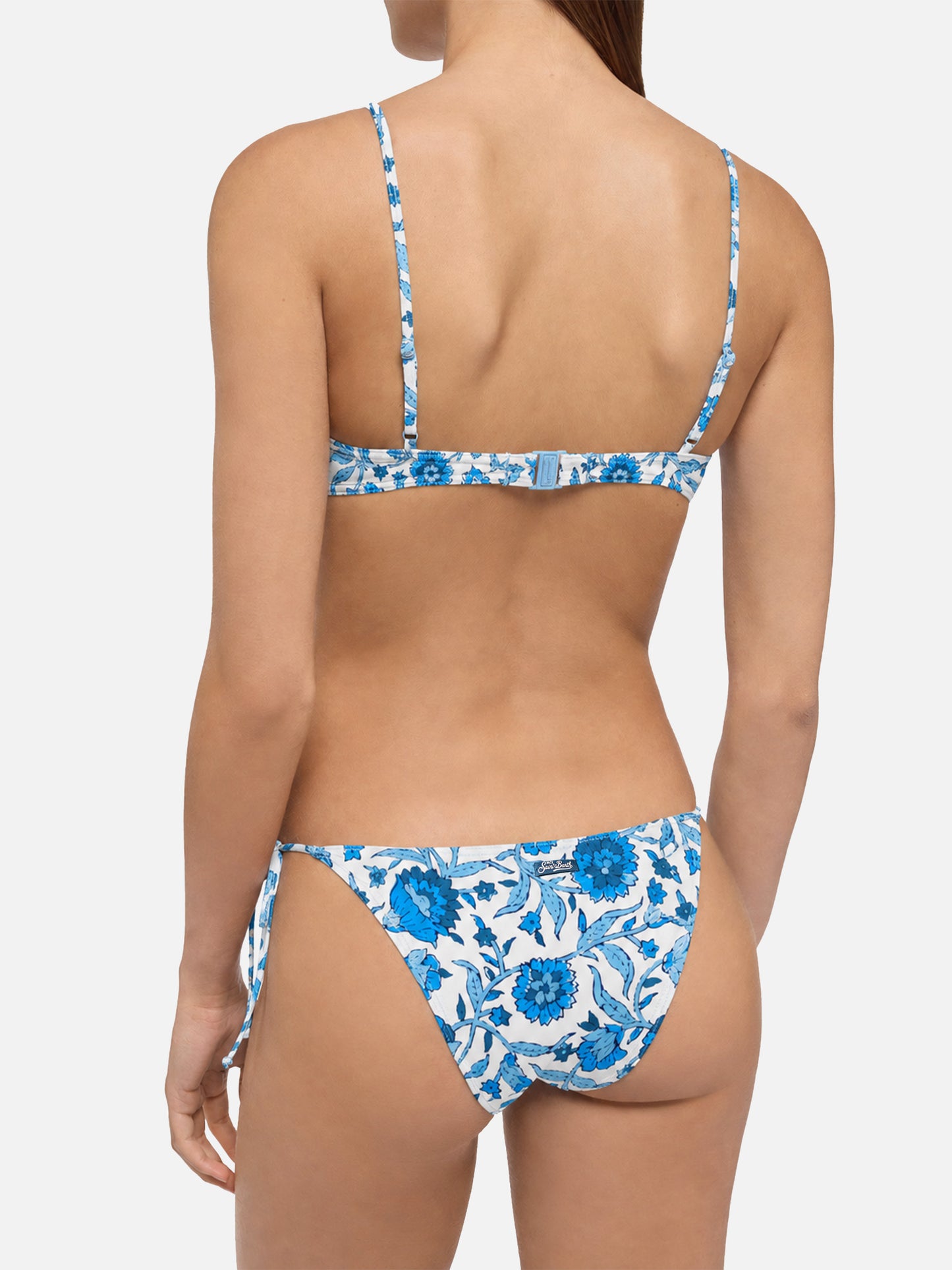 May Virgo Batik-Bikini in Hellblau 