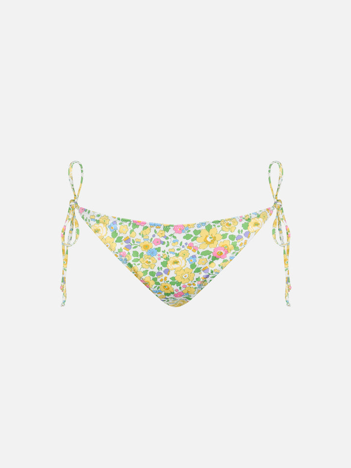 Woman Betsy classic swim briefs Virgo | MADE WITH LIBERTY FABRIC - MC2 Saint Barth