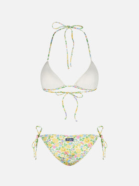 Bikini da donna a triangolo Betsy Leah Virgo | REALIZZATO CON TESSUTO LIBERTY