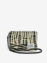 Parisienne-Decken-Umhängetasche Clutch mit Animal-Print