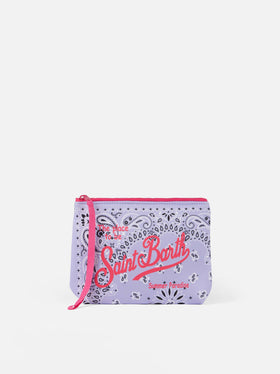 Pochette scuba bandana Aline lilla