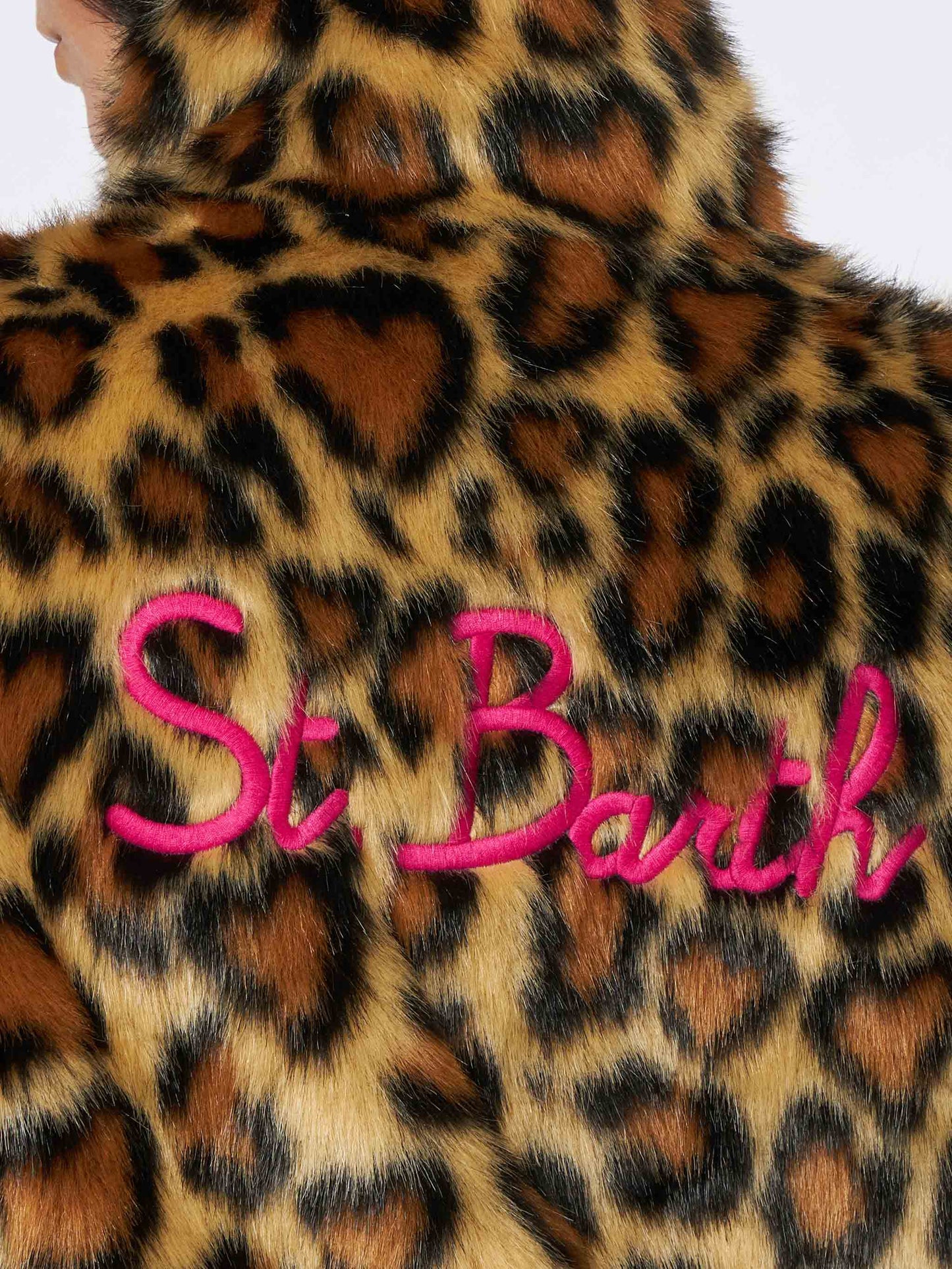 Cropped Coat Love Tree Faux Fur Jacket Bomber Jacket Purple Faux