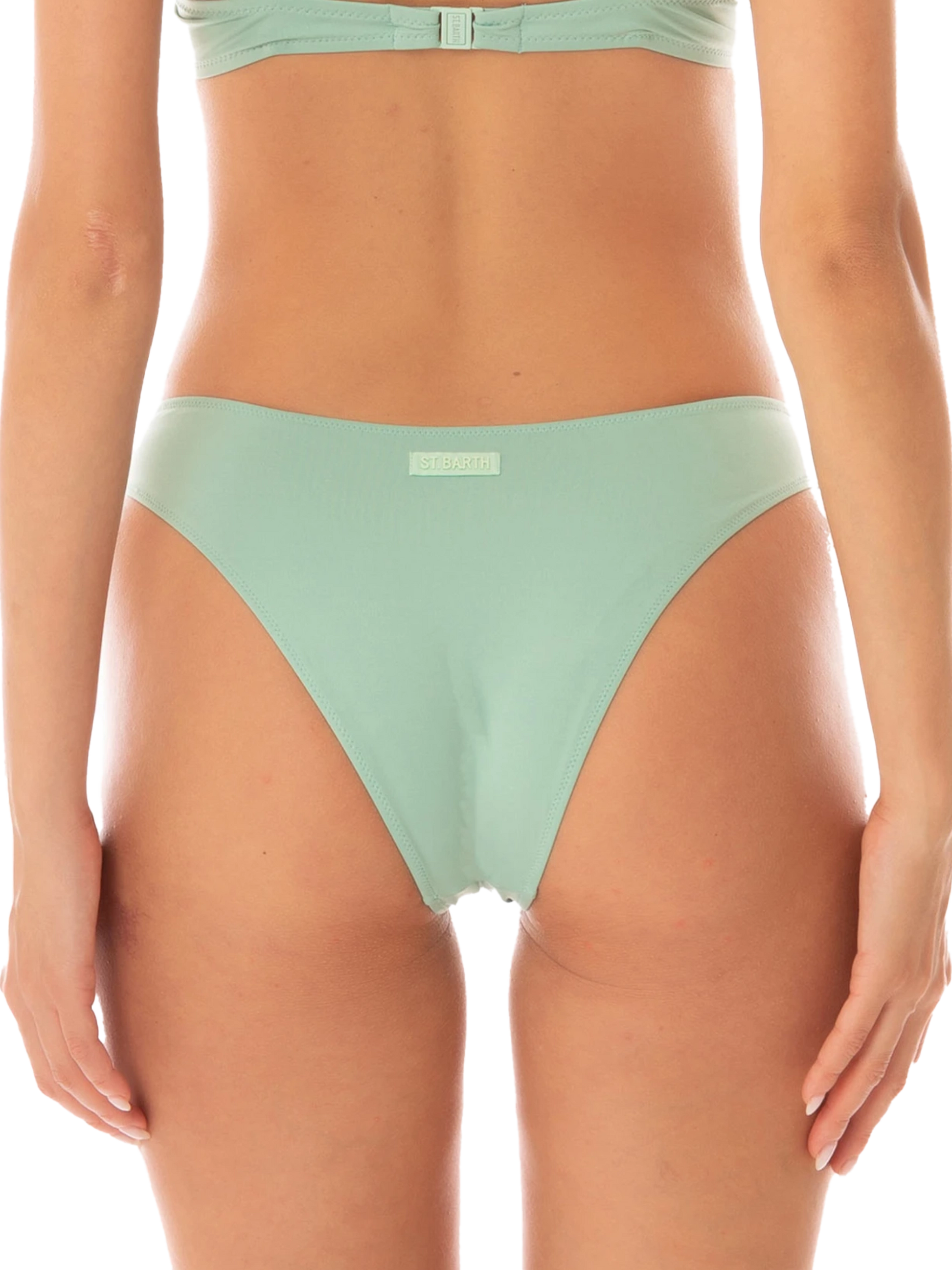 Woman sage swim briefs - MC2 Saint Barth