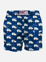 Badeshorts mit Cars-Allover-Print