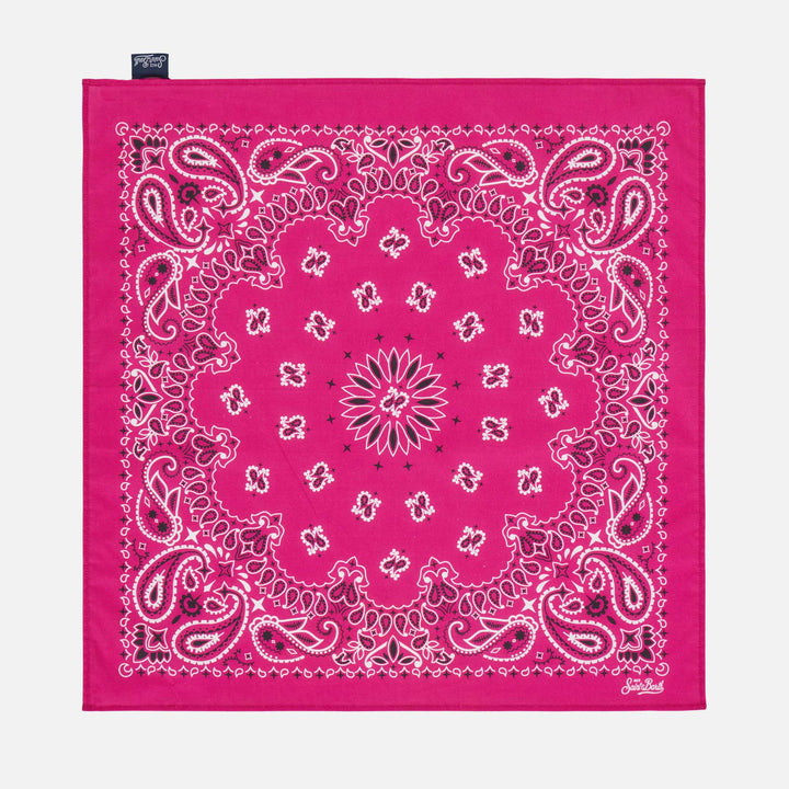 Foulard fucsia bandanna - MC2 Saint Barth