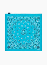 Foulard light blue bandanna