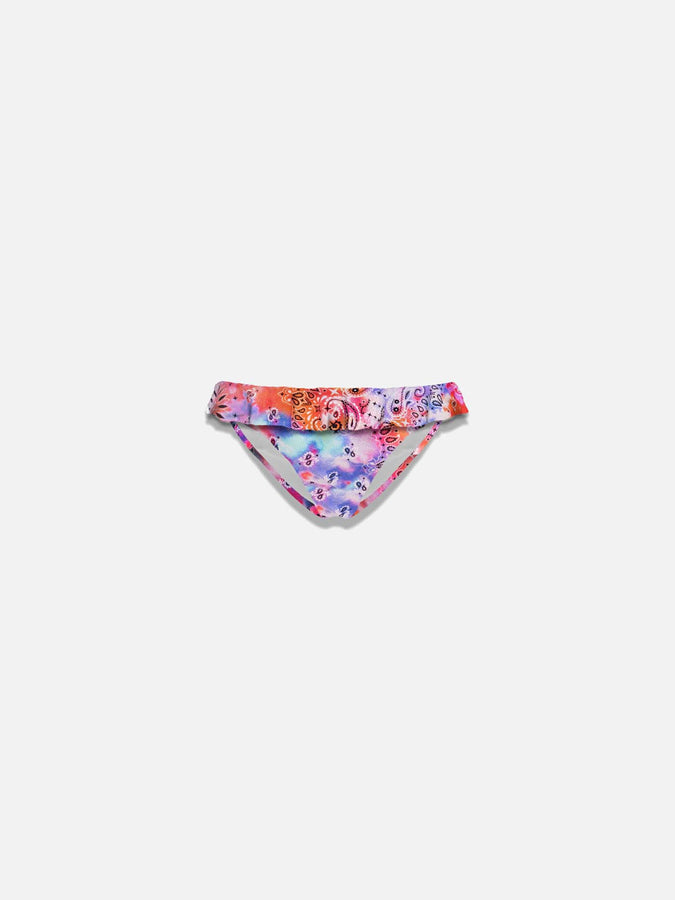 Mc2 Saint Barth Slip da bagno da bambina con stampa bandana